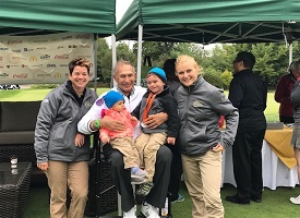RMHC family with George Cohon