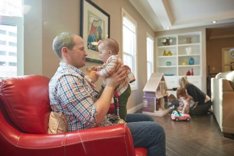 Garniss Family playing